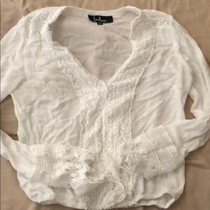 Lulus long sleeve dress top